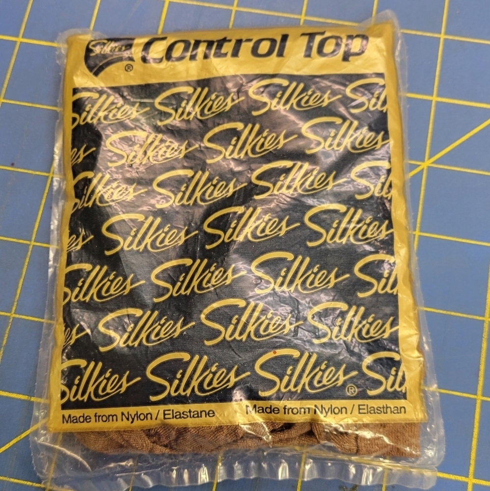 Silkiest Small Mocha Pantyhose - Vintage